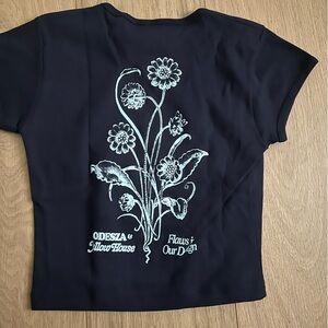 Women’s ODESZA x Yellowhouse women’s crop tee